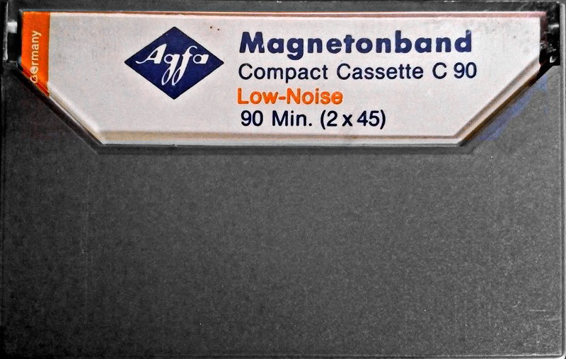 Compact Cassette AGFA 90 Type I Normal 1970 Germany