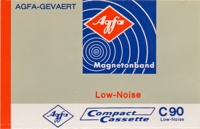 Compact Cassette AGFA 90 Type I Normal 1970 Germany