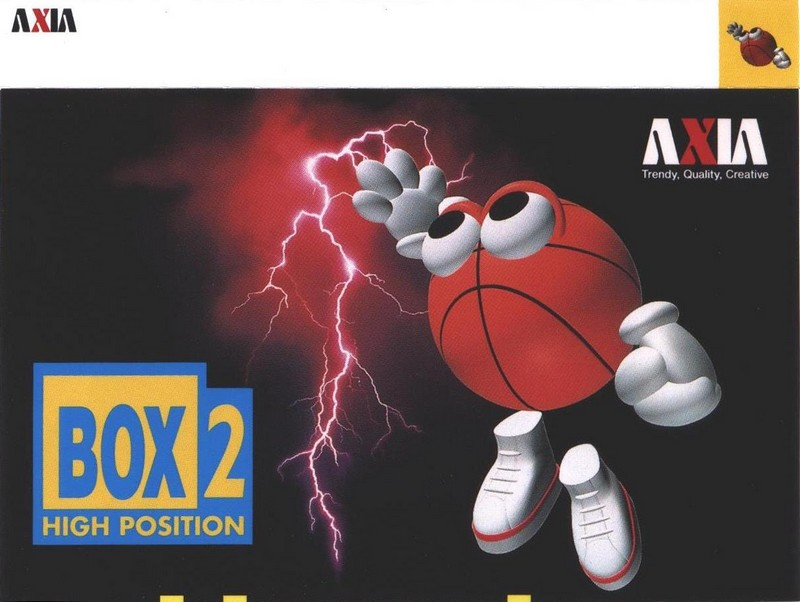 Compact Cassette AXIA Box 2 74 "BOX2B 74" Type II Chrome 1996 Japan