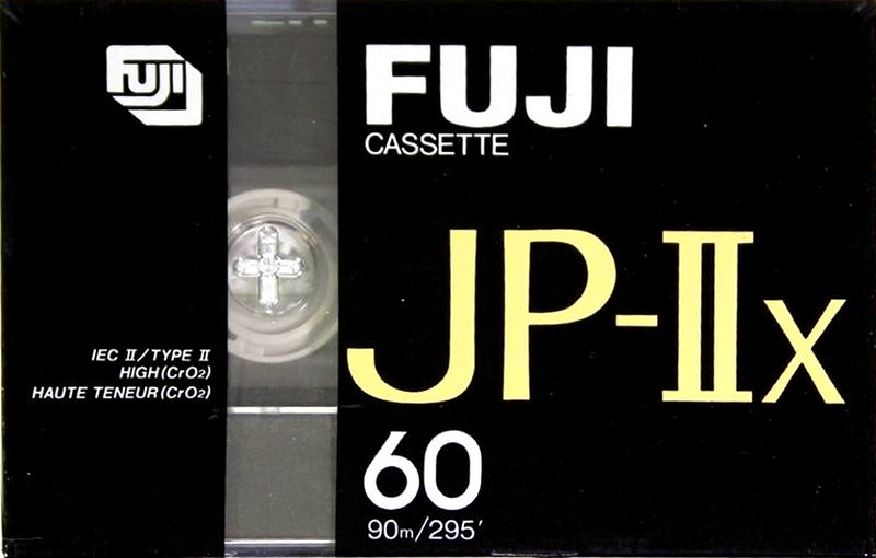 Compact Cassette Fuji JP-IIx 60 Type I Normal 1989 Europe