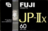 Compact Cassette Fuji JP-IIx 60 Type I Normal 1989 Europe