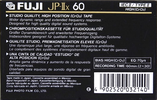 Compact Cassette Fuji JP-IIx 60 Type I Normal 1989 Europe
