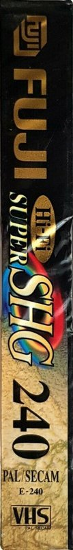 VHS, Video Home System Fuji SHG 240 "SHG E-240" Type I Normal Worldwide