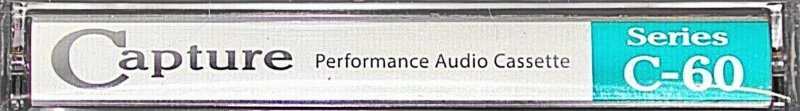 Compact Cassette Capture 60 Type I Normal 1983 USA