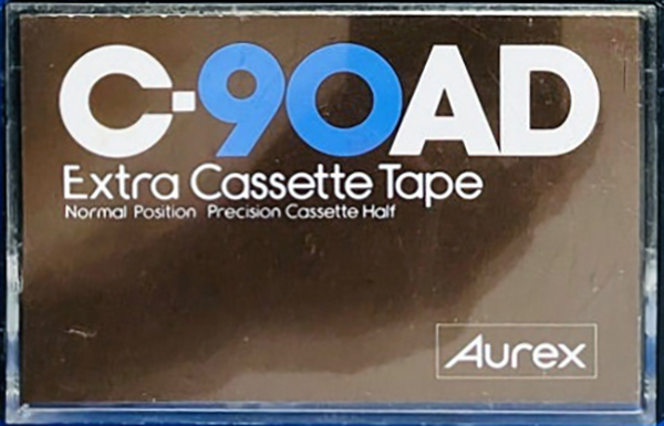 Compact Cassette Aurex AD 90 Type I Normal 1978 Japan