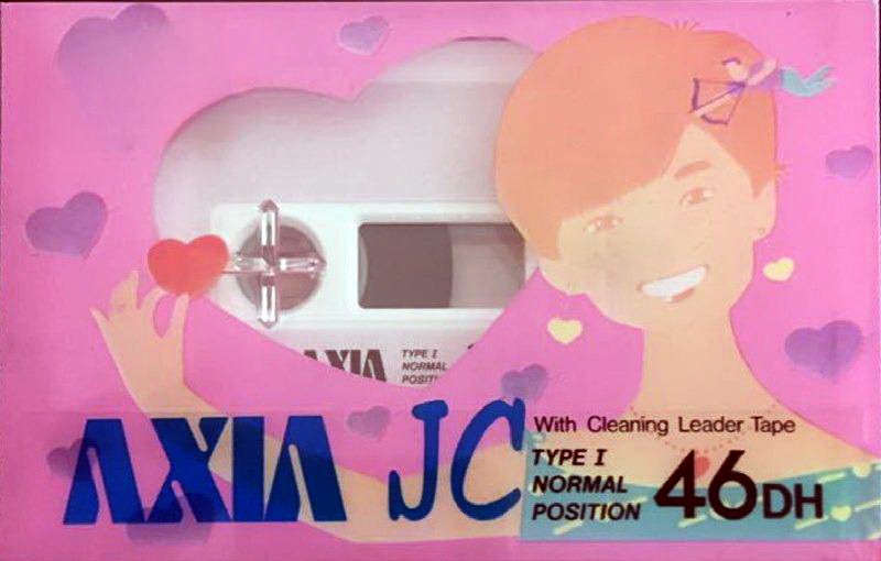 Compact Cassette AXIA JC 46 "JC 46 DH" Type I Normal 1985 Japan