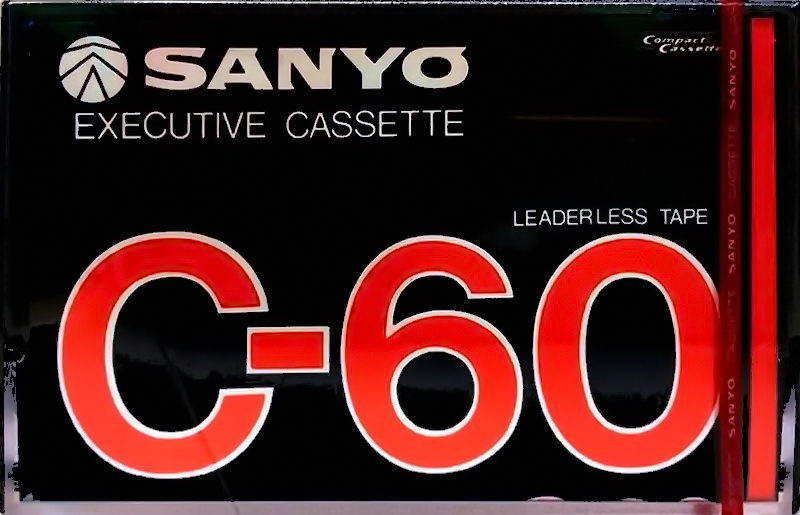 Compact Cassette Sanyo 60 "Delta" Type I Normal 1986 Japan