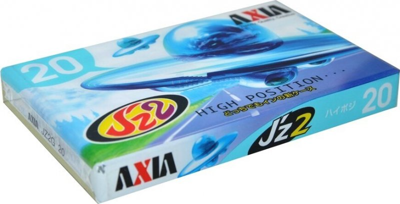 Compact Cassette AXIA J`z 2 20 "JZ2G 20" Type II Chrome 1997 Japan