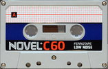 Compact Cassette Novel Ferrotape 60 Type I Normal Japan
