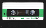 Compact Cassette Sony BHF 90 Type I Normal 1978 Japan
