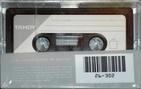 Compact Cassette Tandy 10 "26-302" Computer Cassette USA