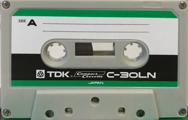 Compact Cassette TDK 30 Type I Normal 1972 Japan