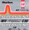 Compact Cassette Horten 60 "SUPERSOUND" Type I Normal 1974 Europe