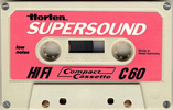 Compact Cassette Horten 60 "SUPERSOUND" Type I Normal 1974 Europe