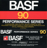 Compact Cassette BASF performance series 90 Type I Normal 1976 USA