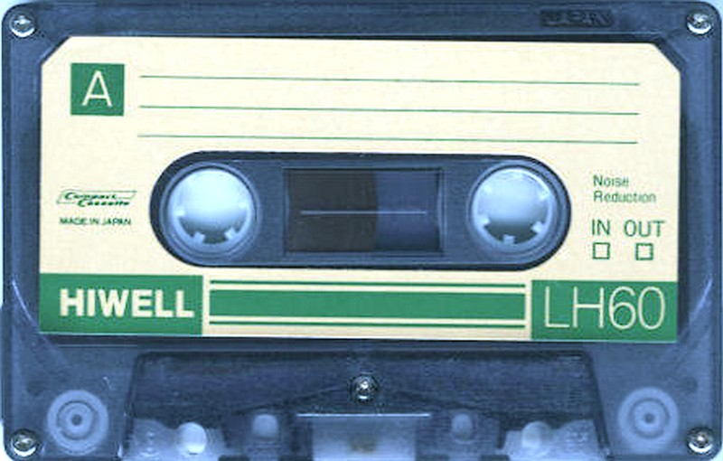 Compact Cassette Hiwell 60 "LH" Type I Normal Japan