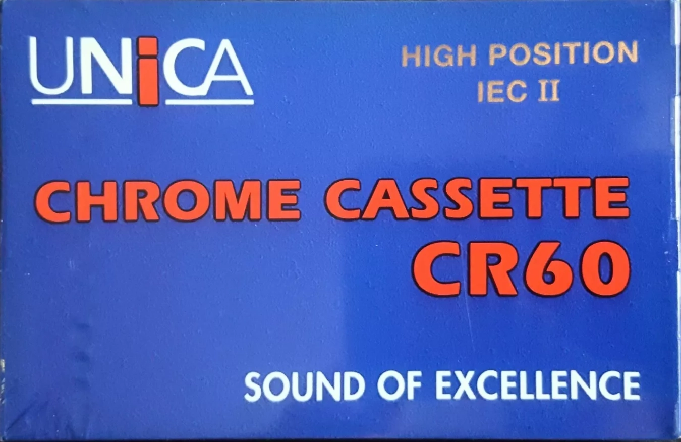 Compact Cassette Unica 60 Type II Chrome Germany