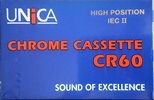 Compact Cassette Unica 60 Type II Chrome Germany