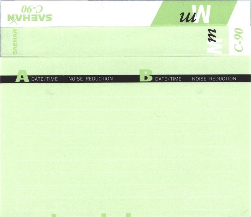 Compact Cassette Saehan MM 90 Type I Normal 1998 South Korea