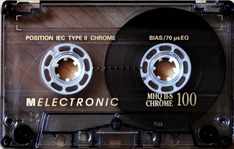 Compact Cassette Melectronic MHQ II-S 100 Type II Chrome 1994 Switzerland