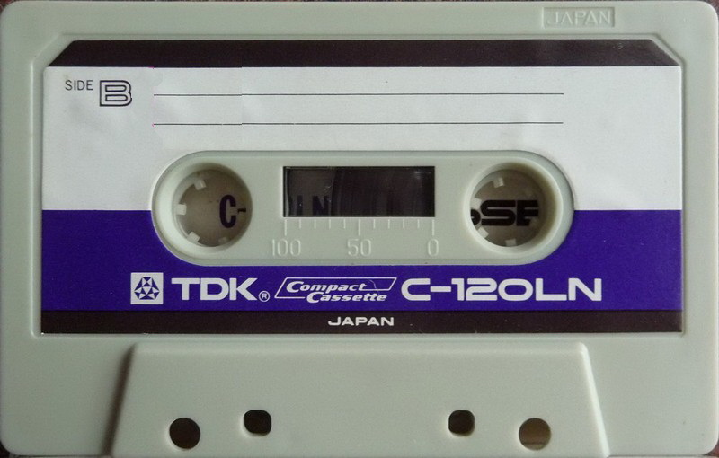Compact Cassette TDK 120 Type I Normal 1972 Europe