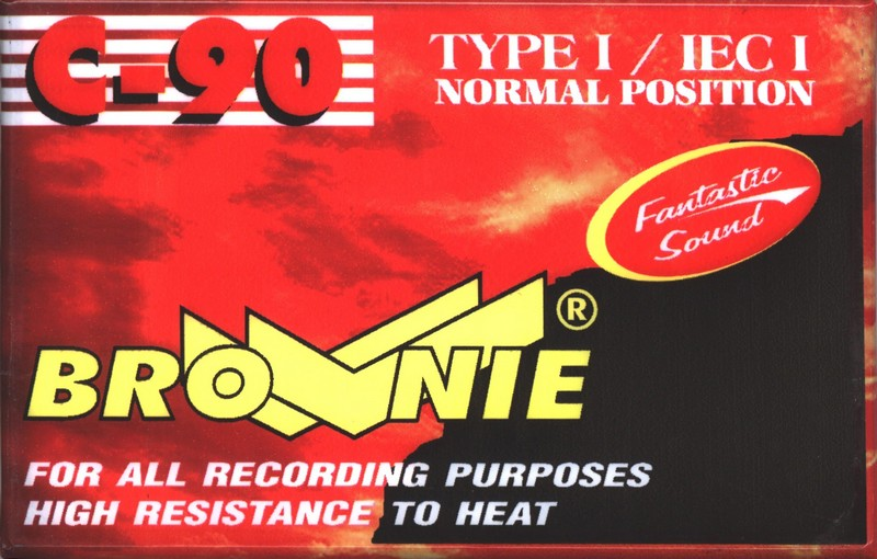 Compact Cassette Brownie 90 Type I Normal East Europe