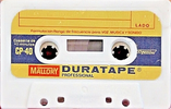 Compact Cassette Mallory CP 40 "Professional Duratape" Type I Normal Latin America