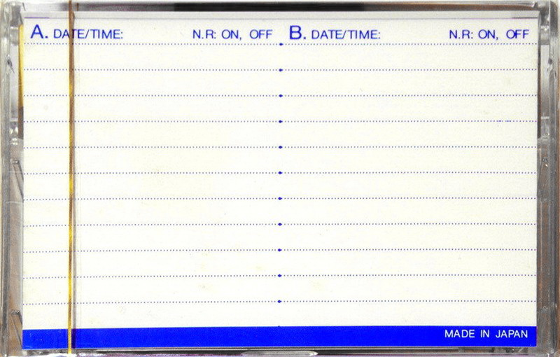 Compact Cassette Tosca UH 46 Type I Normal 1984 Japan