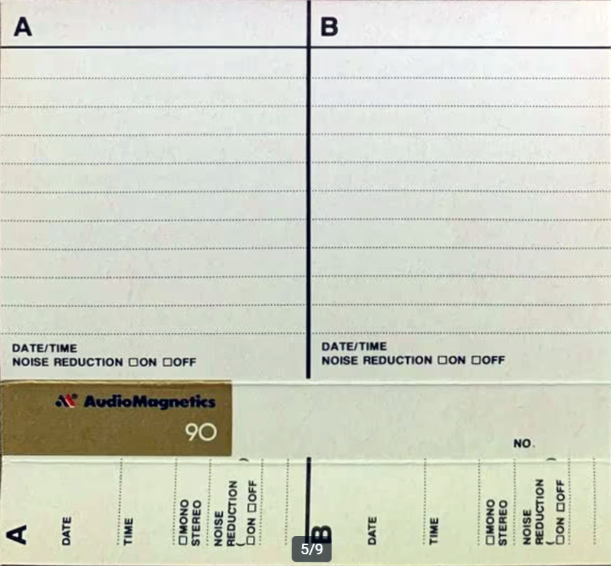 Compact Cassette Audio Magnetics XHE II 90 Type II Chrome Europe