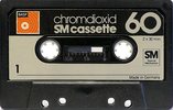 Compact Cassette BASF Chromdioxid 60 Type II Chrome 1975 Europe