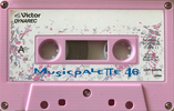 Compact Cassette Victor Musicpalette 46 "DAP-S46PN" Type I Normal 1985 Japan