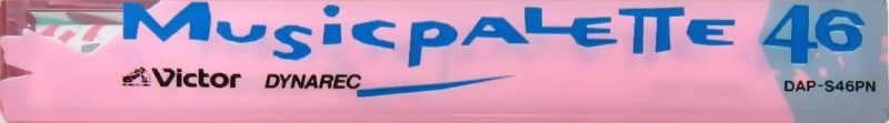 Compact Cassette Victor Musicpalette 46 "DAP-S46PN" Type I Normal 1985 Japan