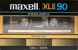 Compact Cassette Maxell XLII 90 Type II Chrome 1982 Europe