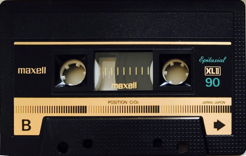 Compact Cassette Maxell XLII 90 Type II Chrome 1982 Europe