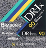 Compact Cassette Brasonic 90 "DR-Ix" Type I Normal Hong Kong