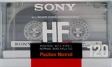 Compact Cassette Sony HF 120 Type I Normal 1988 Europe