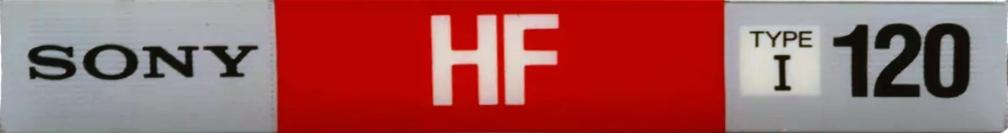 Compact Cassette Sony HF 120 Type I Normal 1988 Europe