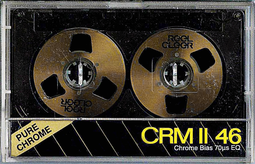 Compact Cassette Reel Cleer CRM II 46 Type II Chrome 1984 USA