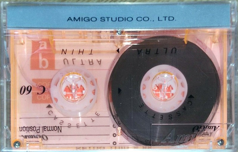 Compact Cassette Amigo 60 Type I Normal Thailand