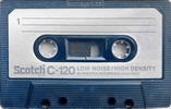 Compact Cassette Scotch 120 Type I Normal 1975 USA