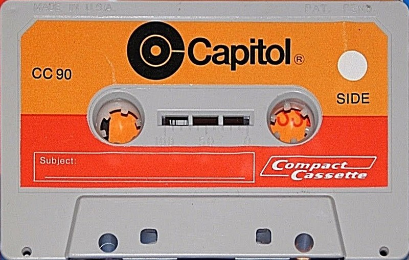 Compact Cassette Capitol 90 Type I Normal 1968 USA