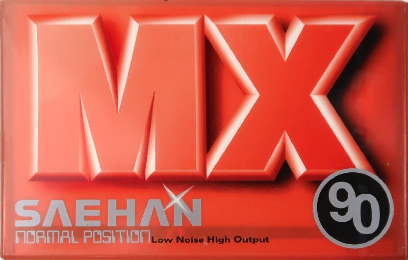 Compact Cassette Saehan MX 90 Type I Normal South Korea