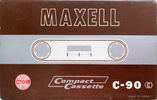 Compact Cassette Maxell 90 Type I Normal 1966 USA