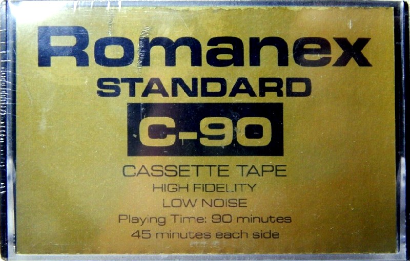 Compact Cassette Romanex 90 Type I Normal Hong Kong