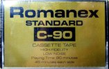 Compact Cassette Romanex 90 Type I Normal Hong Kong