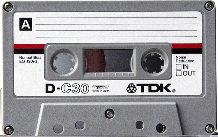 Compact Cassette TDK D 30 Type I Normal 1979 Europe, USA