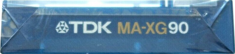Compact Cassette TDK MA-XG 60 Type IV Metal 1986 Australia, Europe