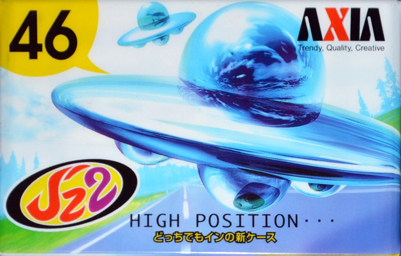 Compact Cassette AXIA J`z 2 46 "JZ2G 46" Type II Chrome 1997 Japan