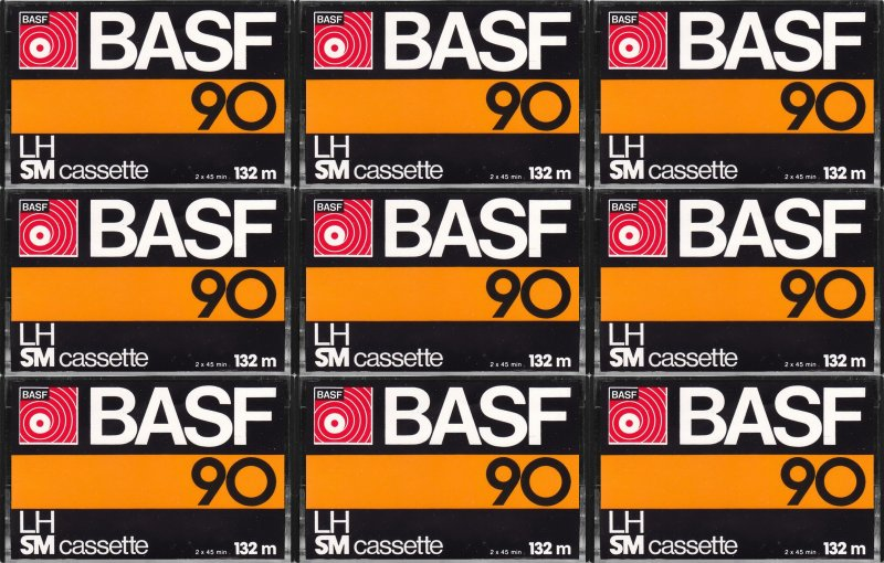 Compact Cassette BASF LH 90 Type I Normal 1977 Brazil