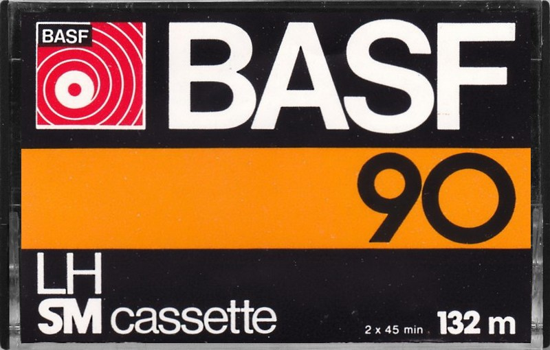 Compact Cassette BASF LH 90 Type I Normal 1977 Brazil